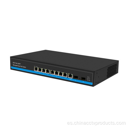 Administre 8port Gigabit Solar Poe Switch Support UPS